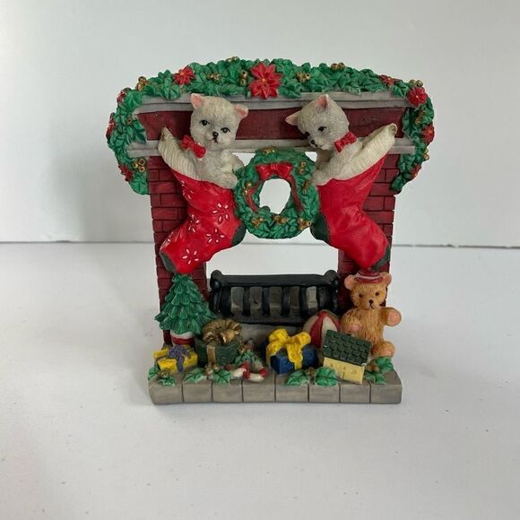 Christmas tea light holder| Fireplace tea light holder - Picture 10 of 10